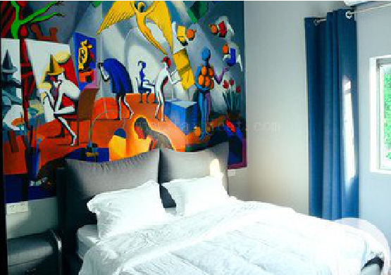 荔浦对于酒店的墙体彩绘而言更注重哪些方面？