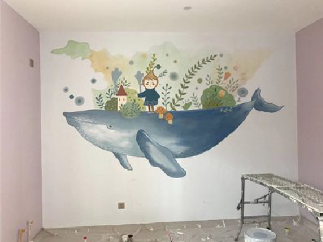 荔浦手绘墙的特点及优势。